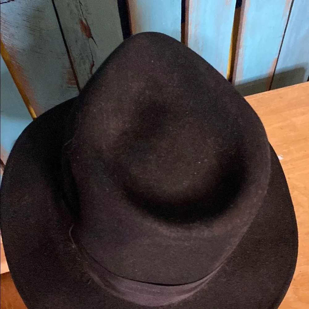 Jaxon Classic Black Fedora Hat size small